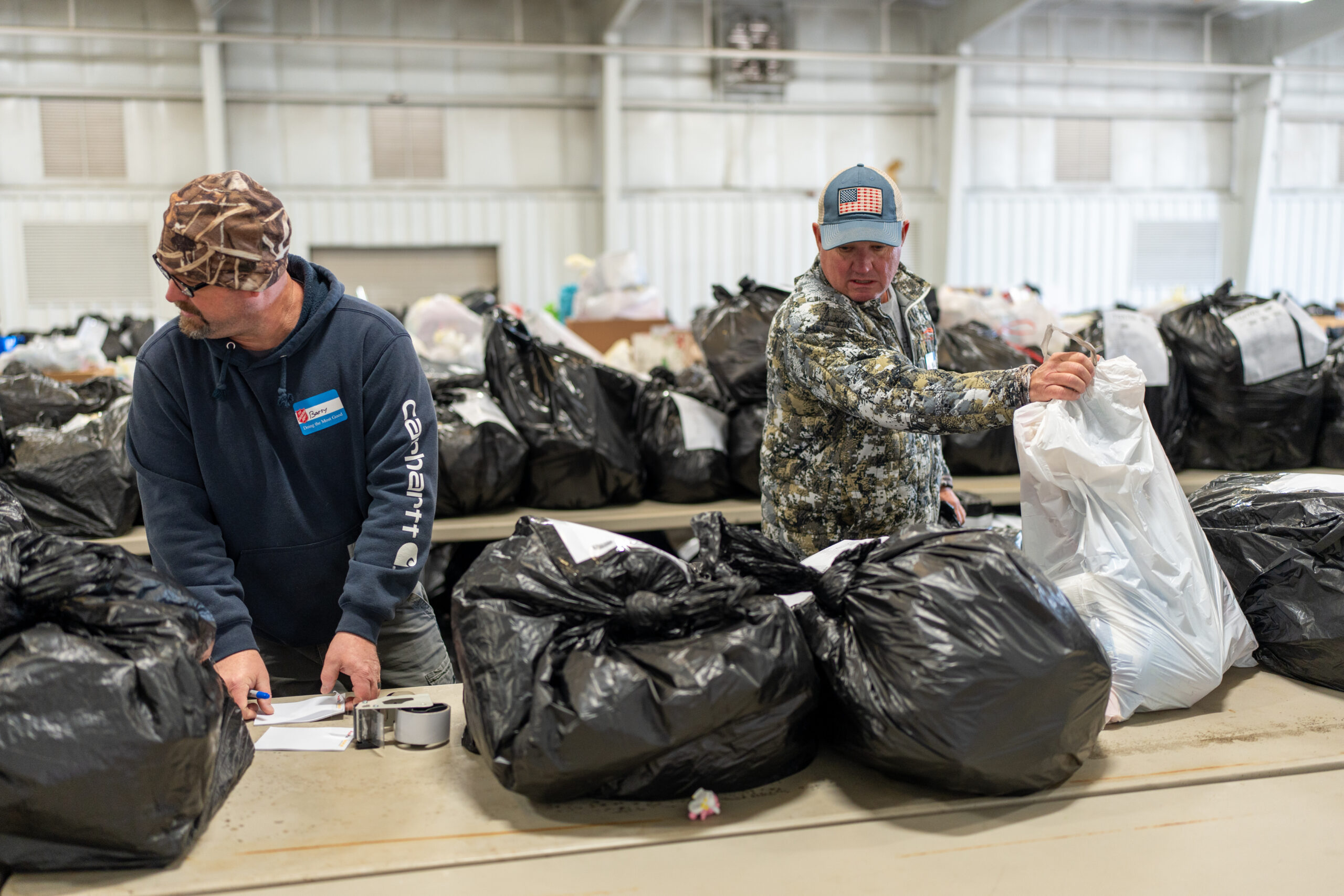American Tool and Die fulfilling gifts with the Salvation Army
